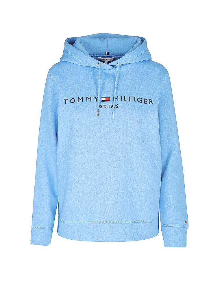 TOMMY HILFIGER Kapuzensweater Essential blau | S